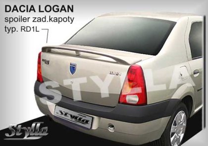 Spoiler zadní kapoty, křídlo Stylla Dacia Logan