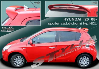 Spoiler zadní kapoty, křídlo Stylla Hyundai i20 08-