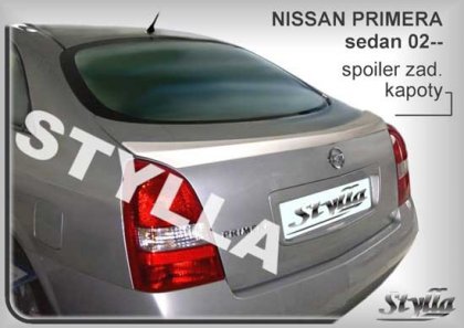 Spoiler zadní kapoty, křídlo Stylla Nissan Primera sedan 02-08