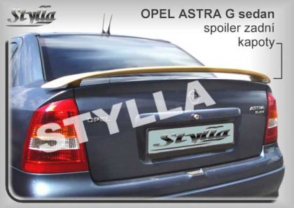 Spoiler zadní kapoty, křídlo Stylla Opel Astra G sedan 98-