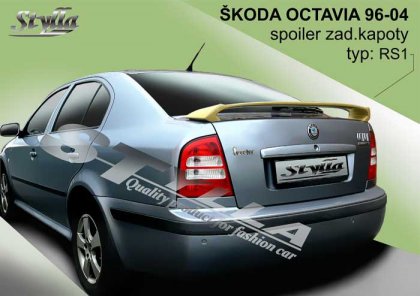 Spoiler zadní kapoty, křídlo Stylla Škoda Octavia I htb RS look 96-04