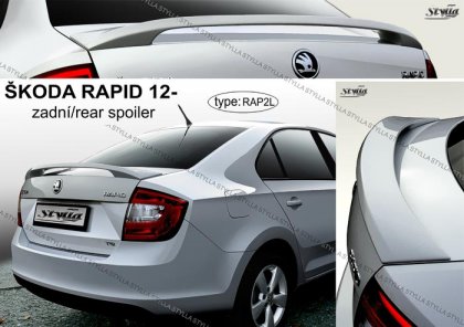 Spoiler zadní kapoty, křídlo  Stylla - Škoda Rapid 12-