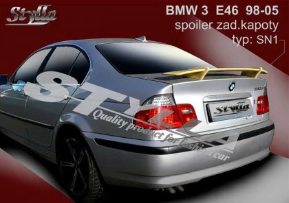 Spoiler zadní kapoty, křídlo Stylla SN1 BMW E46 sedan 98-05