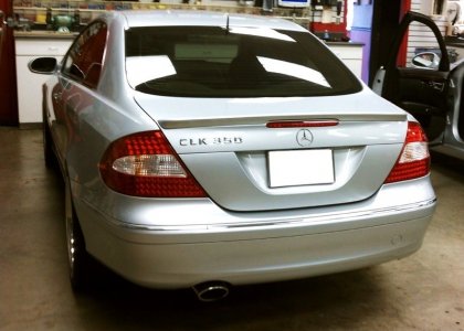 Spoiler zadní kapoty, lišta Mercedes-Benz CLK W209/C209 02-06