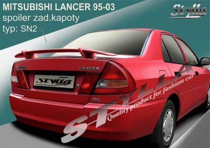 Spoiler zadní kapoty SN2, křídlo Stylla Mitsubishi Lancer sedan 95-03