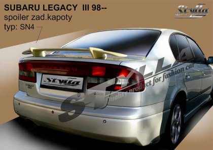 Spoiler zadní kapoty SN4, křídlo Stylla Subaru Legacy III 98-03