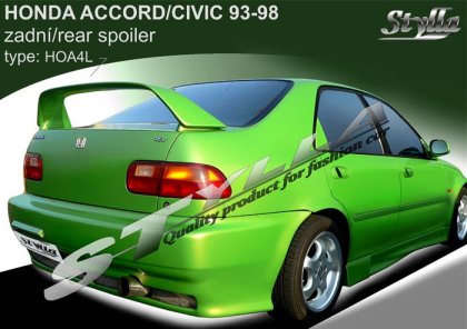 Spoiler zadní kapoty WRC, křídlo Stylla Honda Accord sedan 93-98