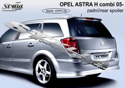 Spoiler zadních dveří horní, křídlo Stylla - Opel Astra H combi 05-