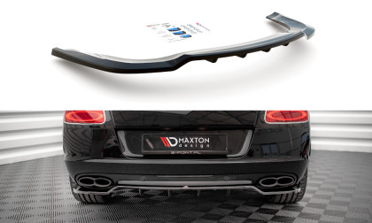 Spoiler zadního nárazníku Bentley Continental GT V8 S Mk2 černý matný plast