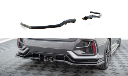 Spoiler zadního nárazniku Honda Civic Sport Mk 10 černý lesklý plast