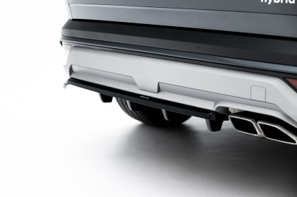 Spoiler zadního narázníku Hyundai Tucson Mk4 Facelift černý lesklý plast