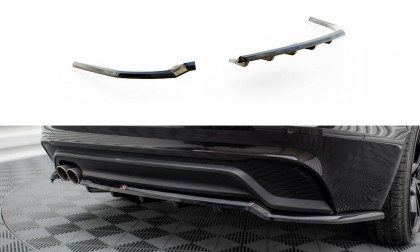 Spoiler zadního nárazniku Jaguar XE X760 Facelift černý lesklý plast