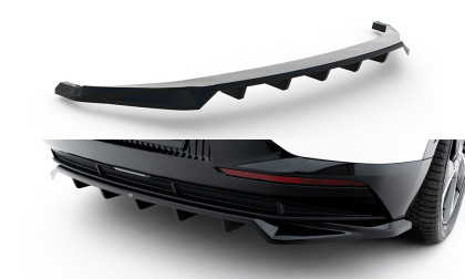 Spoiler zadního narázníku Kia EV6 Mk1 černý lesklý plast