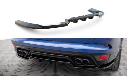 Spoiler zadního nárazniku Land Rover Range Rover Sport SVR Mk2 černý lesklý plast