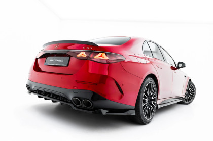 Spoiler zadního nárazníku Mercedes-AMG E53 Sedan / Kombi W214 černý lesklý plast