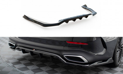 Spoiler zadního nárazniku Mercedes-Benz E AMG-Line W214 černý lesklý plast