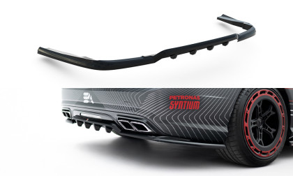 Spoiler zadního narázníku Mercedes-Benz SL 63 AMG R231 černý lesklý plast