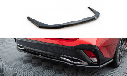 Spoiler zadního nárazniku Peugeot 308 Mk3 černý lesklý plast