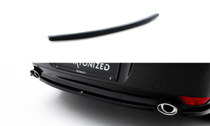 Spoiler zadního narázníku Renault Laguna Hatchback GT Mk3 černý lesklý plast