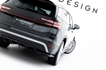 Spoiler zadního narázníku Škoda Kodiaq Mk2 černý lesklý plast
