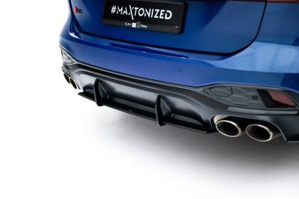 Spoiler zadního nárazníku Street pro Audi S5 Sedan / Avant B10 červený