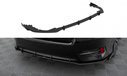 Spoiler zadního nárazníku Street pro + flaps Honda Civic Mk10 černý