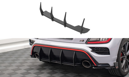 Spoiler zadního nárazníku Street pro Hyundai Kona N Mk1 červený