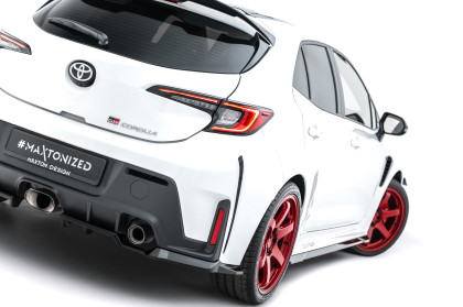 Spoiler zadního narázníku Toyota GR Corolla Mk12 černý lesklý plast