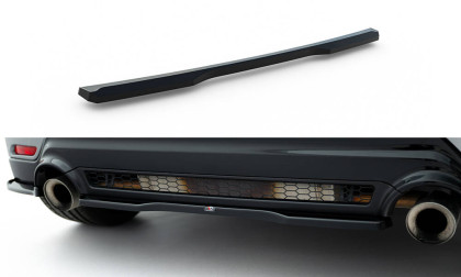 Spoiler zadního narázníku Toyota GR Yaris Mk4 Facelift černý lesklý plast