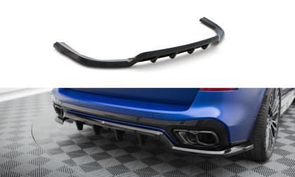 Spoiler zadního nárazniku V.1 BMW X5 M-Pack G05 Facelift černý lesklý plast