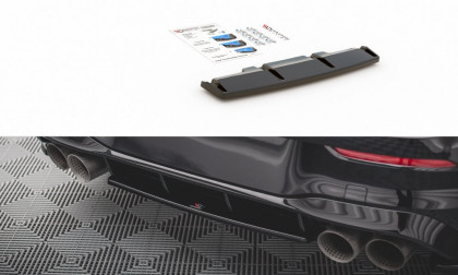 Spoiler zadního nárazníku Volkswagen Golf R Mk8 carbon look