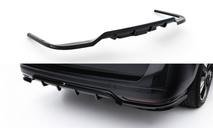 Spoiler zadního narázníku Volkswagen Multivan Long T7 černý lesklý plast