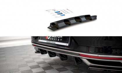 Spoiler zadního nárazníku Volkswagen Passat B8 Facelift carbon look