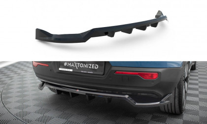 Spoiler zadního nárazniku Volvo C40 Mk1 černý lesklý plast