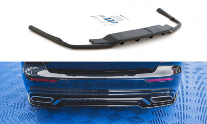 Spoiler zadního nárazníku Volvo S60 R-Design Mk3 se žebry carbon look