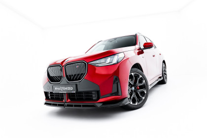Spojler pod nárazník lipa BMW X3 M-Pack G45 černý lesklý plast