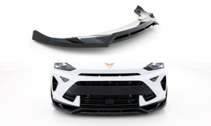 Spojler pod nárazník lipa Cupra Formentor Mk1 Facelift černý lesklý plast