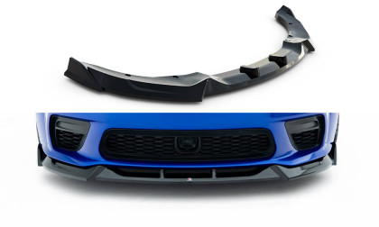 Spojler pod nárazník lipa Dodge Charger RT Scat Pack Widebody Mk3 Facelift černý lesklý plast