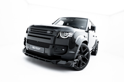 Spojler pod nárazník lipa Land Rover Defender Mk4 černý lesklý plast