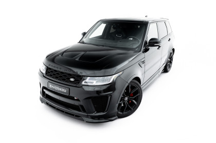 Spojler pod nárazník lipa Land Rover Range Rover SVR Mk2 Facelift černý lesklý plast