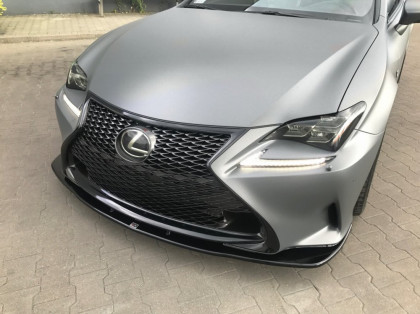 Spojler pod nárazník lipa Lexus RC 2014- černý lesklý plast