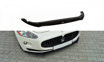 Spojler pod nárazník lipa Maserati Granturismo 07-11 černý lesklý plast