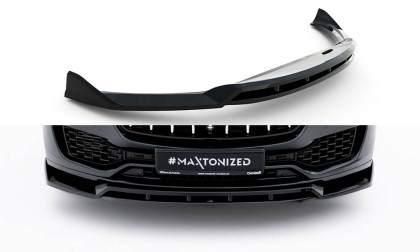 Spojler pod nárazník lipa Maserati Levante GT Mk1 Facelift černý lesklý plast