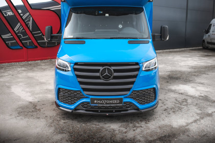 Spojler pod nárazník lipa Mercedes-Benz Sprinter Mk3 černý lesklý plast