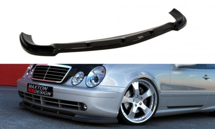 Spojler pod nárazník lipa Mercedes CLK W208 (pro W208 AMG) carbon look