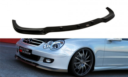 Spojler pod nárazník lipa Mercedes CLK W209 Facelift klasická verze carbon look