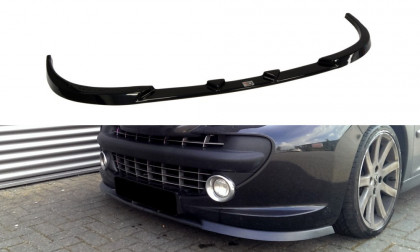 Spojler pod nárazník lipa Peugeot 207 předfaceliftem černý lesklý plast