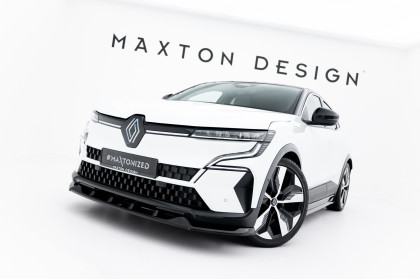 Spojler pod nárazník lipa Renault Megane E-Tech Electric Mk1 černý lesklý plast