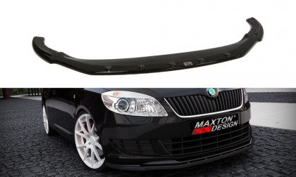 Spojler pod nárazník lipa Škoda Fabia II Facelift, Standartní nárazník carbon look