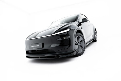 Spojler pod nárazník lipa Tesla Model Y Mk1 Facelift černý lesklý plast